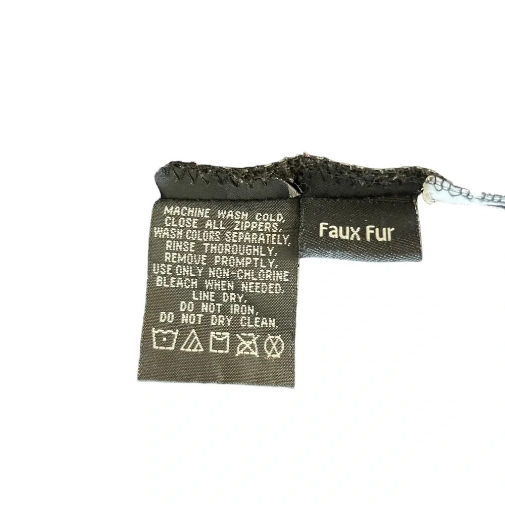 Snozu Plaid Hooded Faux Fur Lined Jacket Size L (14/16) - Picture 5 of 11